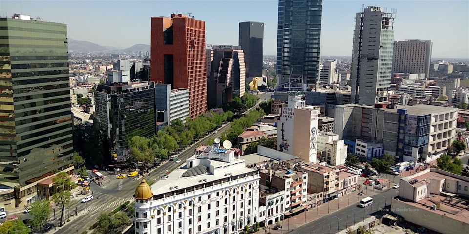 Reforma Avenue Imperial Architecture, Mexico City, hotel, neighborhood, downtown, Alberto Kalach