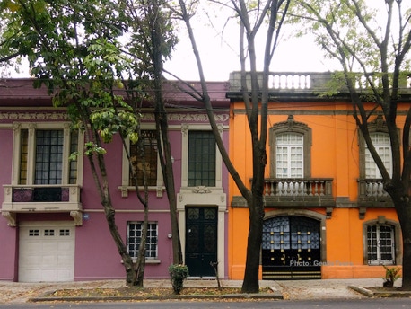 Colonia Roma Mexico City, home, XX Century, French, architecture, colonia, Roma, neighborhood, avenue